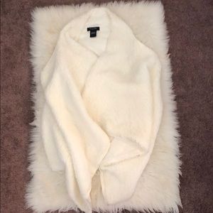 Fluffy vest